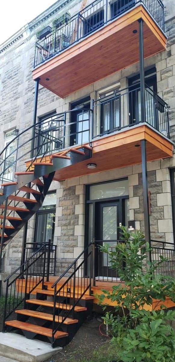 Conception de balcon Rive Sud