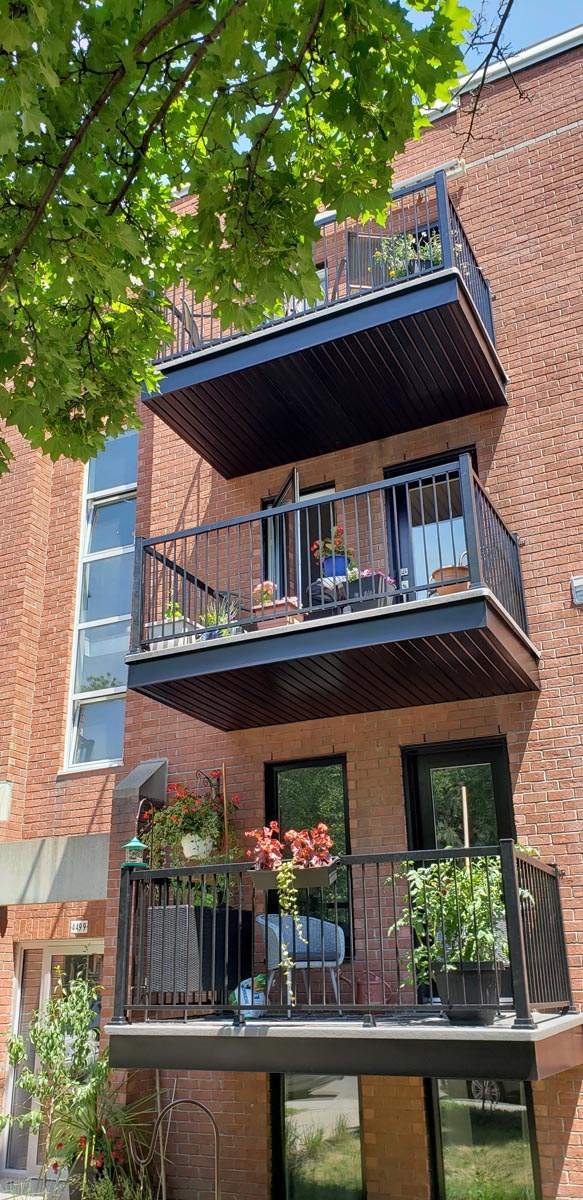 Construction de balcon Rive Sud