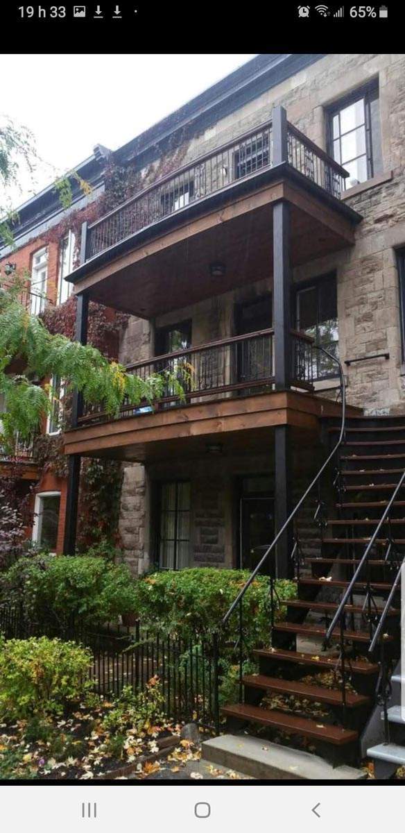 Construction de balcon Rive Sud