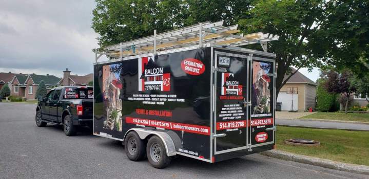 Fabrication de balcon sur la Rive Sud