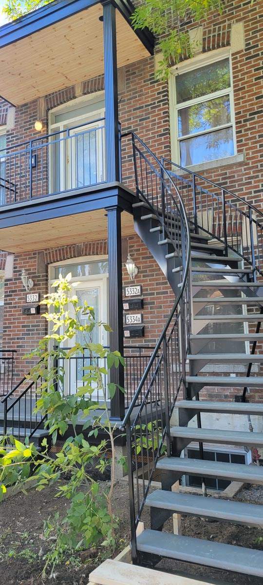 Fabrication de balcon sur la Rive Sud