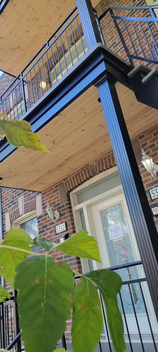 Installation de balcon Rive Sud Montréal