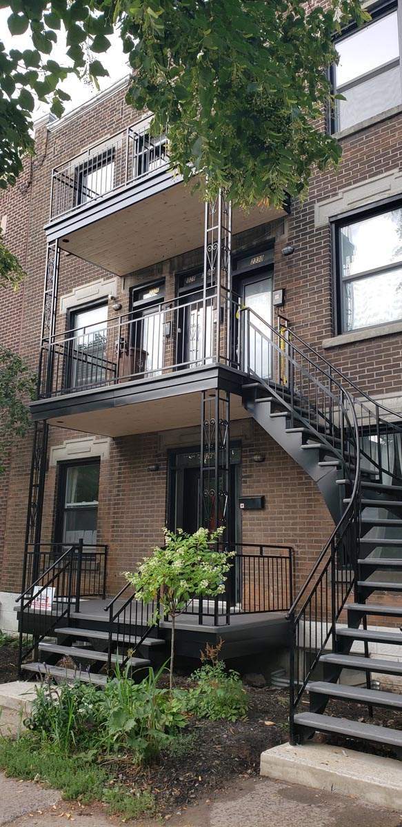 Installation de balcon Rive Sud Montréal