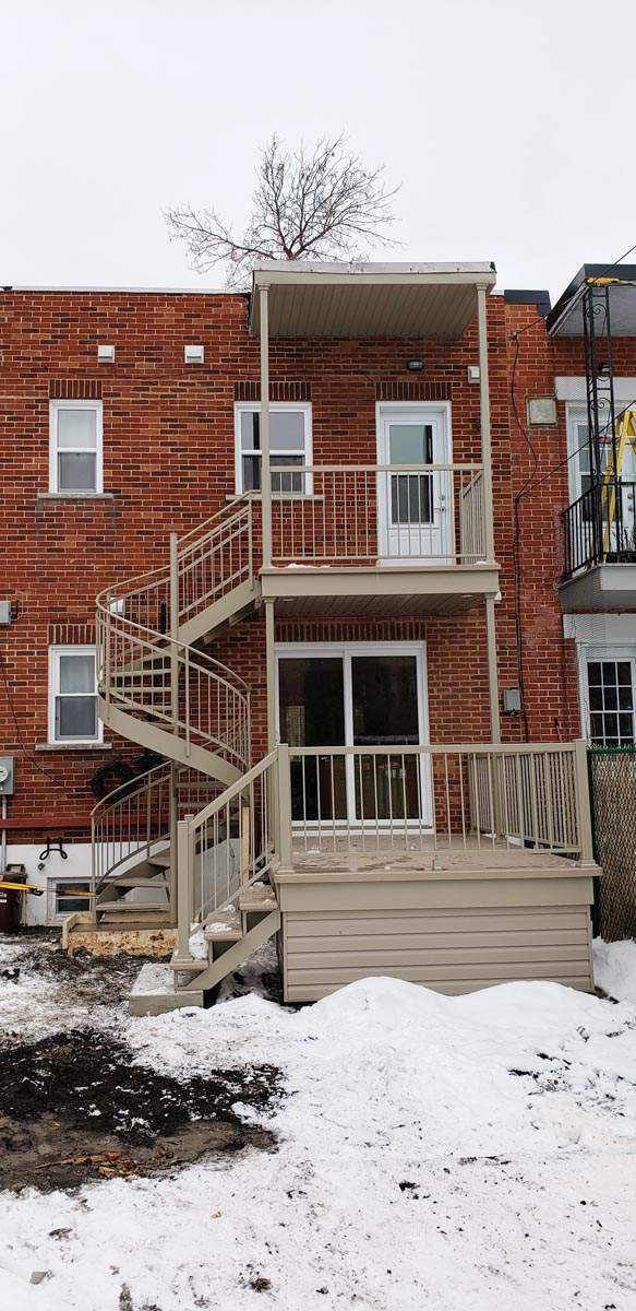 Réalisation de balcon en composite Rive Sud